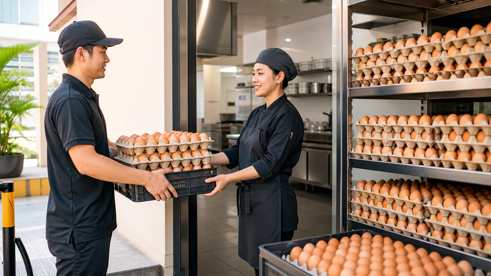 daily vs weekly egg delivery Singapore